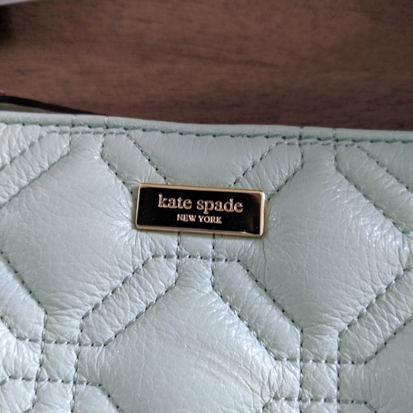 Kate Spade Linet Astor Court Faded Mint Purse - Picture 3 of 4